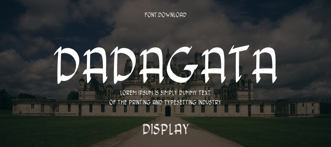 Dadagata Font