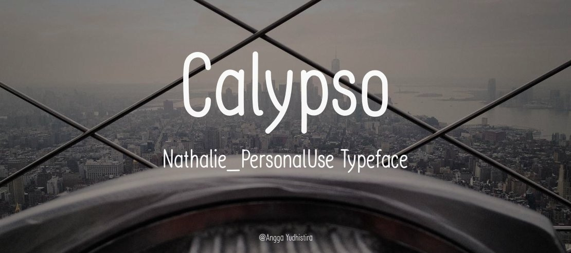 Calypso Nathalie_PersonalUse Font