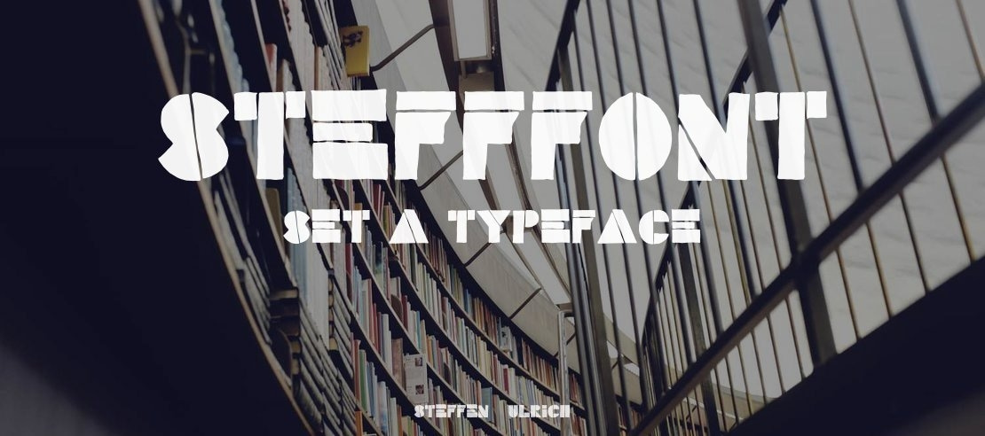 Stefffont Set A Font Family