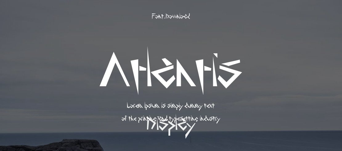 Atlantis Font