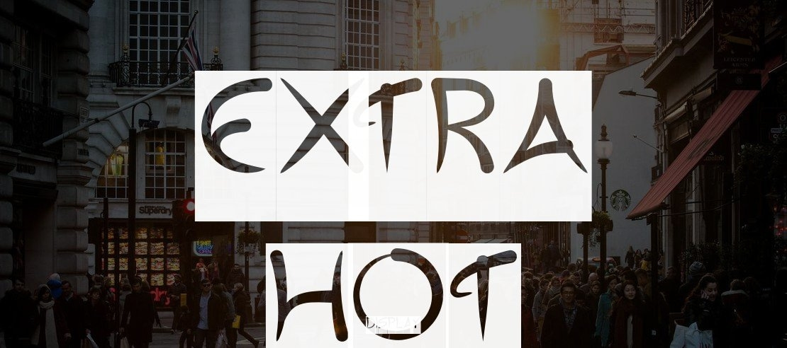 Extra Hot Font Family