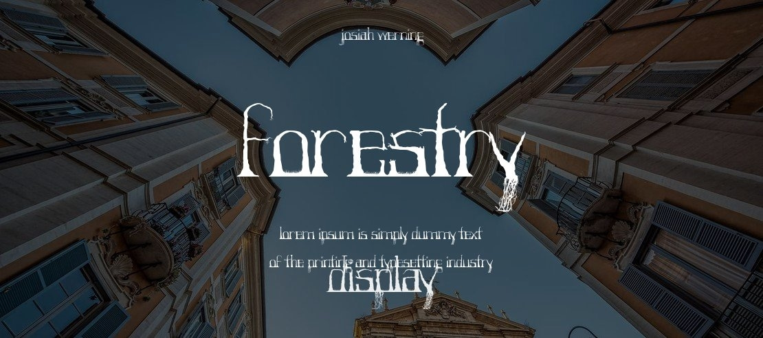 Forestry Font