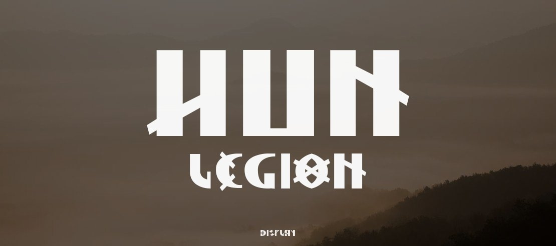 Hun Legion Font