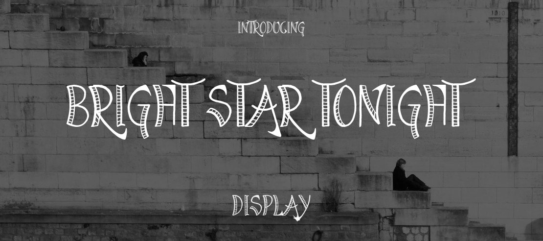 Bright Star Tonight Font