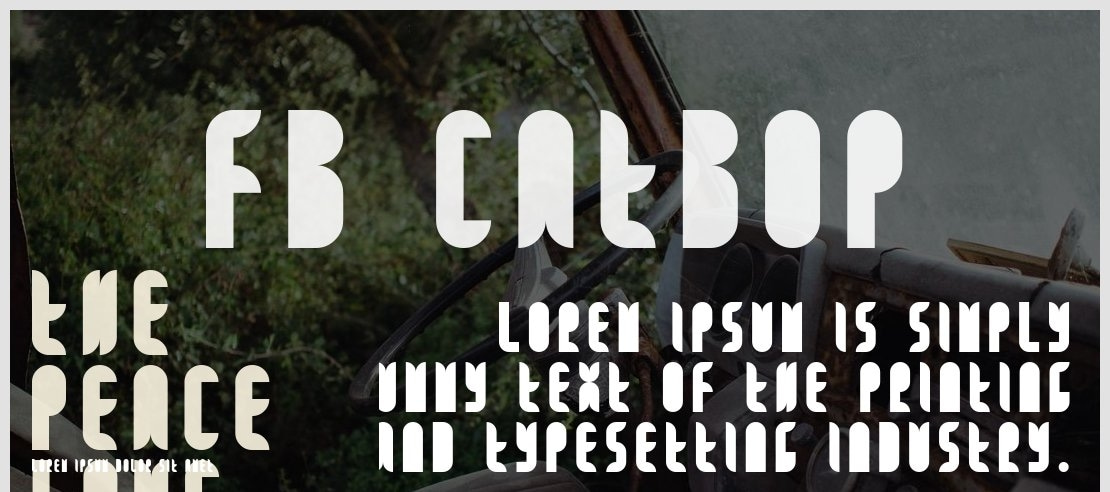 FB Catbop Font