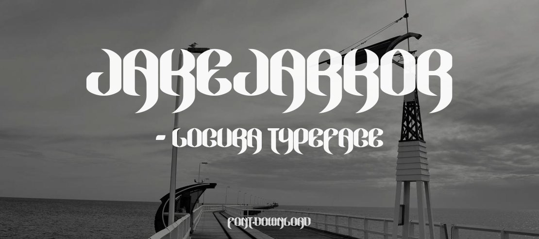 JAKEJARKOR - LOCURA Font