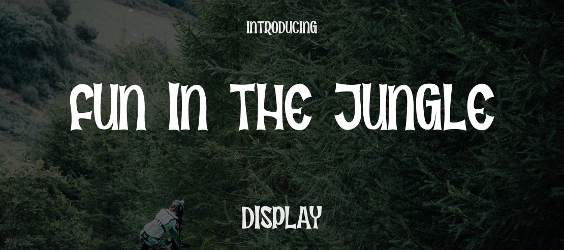 Fun in the Jungle Font