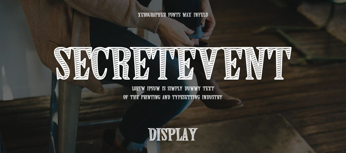 SecretEvent Font