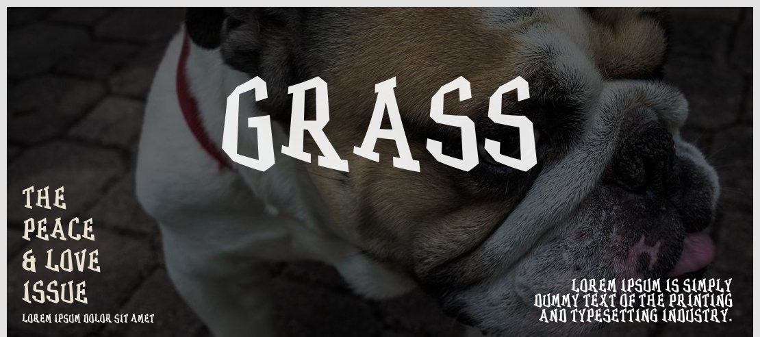 GRASS Font