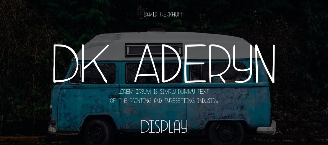 DK Aderyn Font