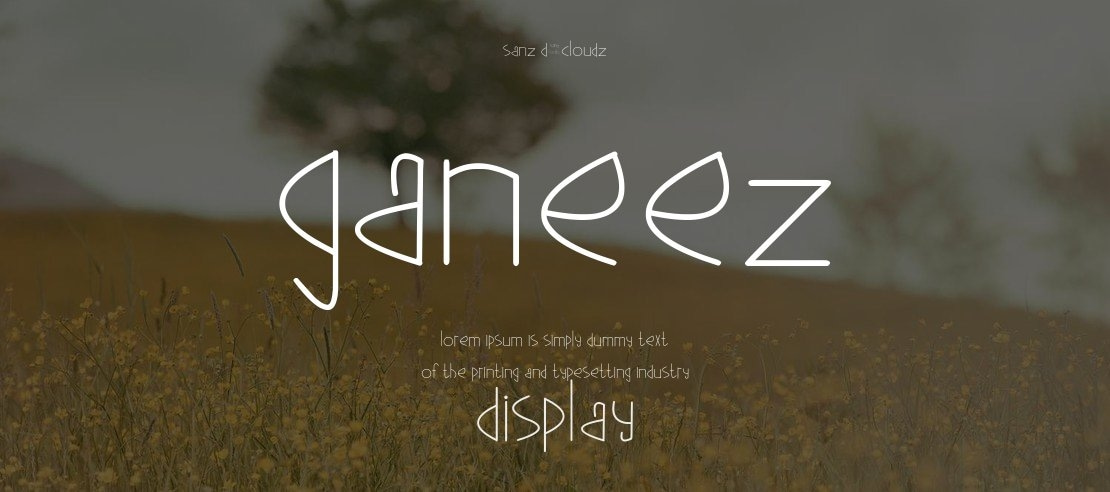 Ganeez Font