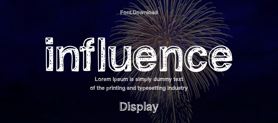 influence Font