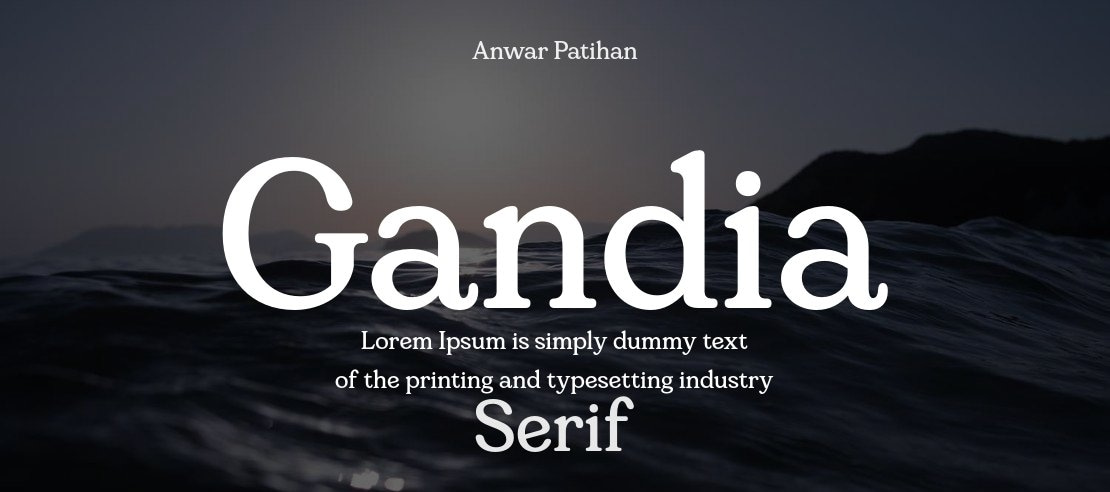 Gandia Font