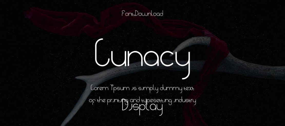 Lunacy Font