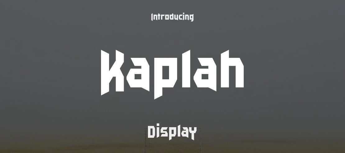 Kaplah Font Family