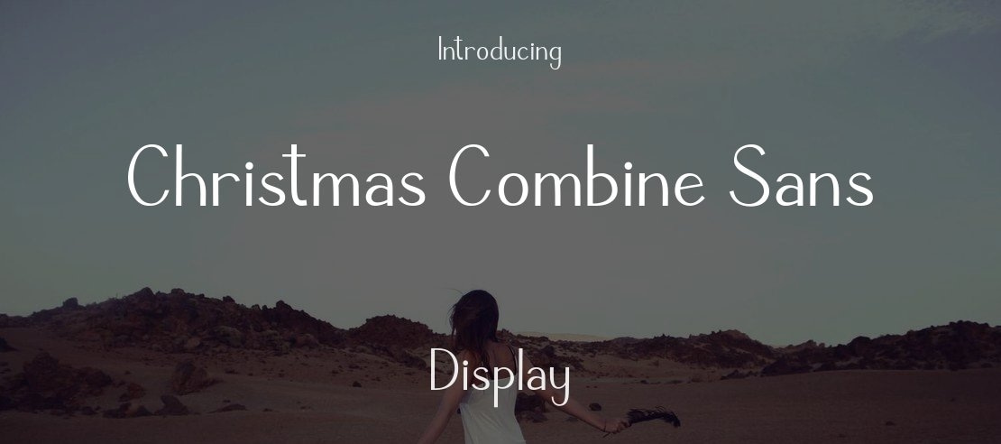 Christmas Combine Sans Font Family