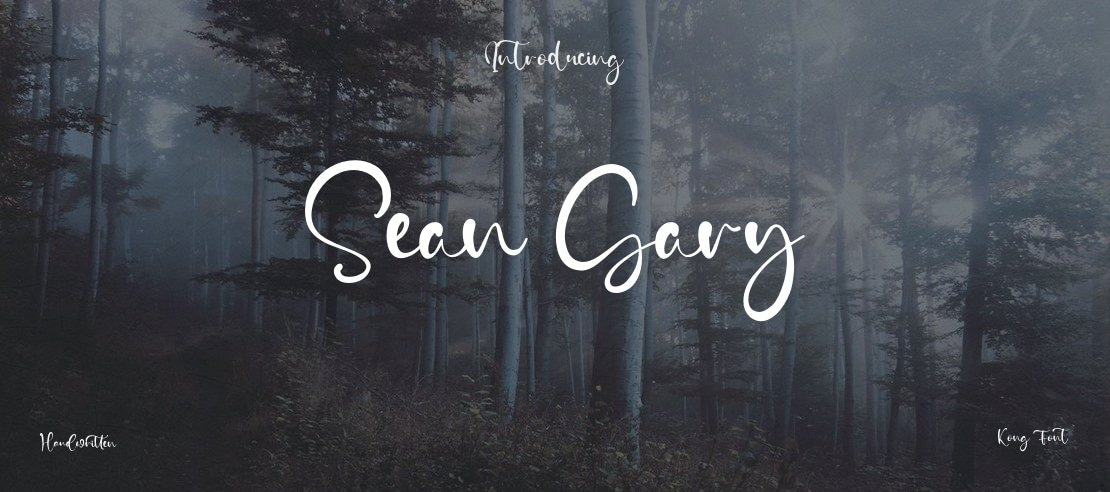 Sean Gary Font