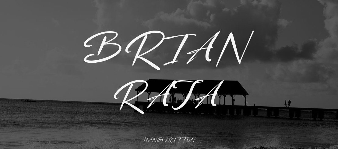 Brian Raja Font