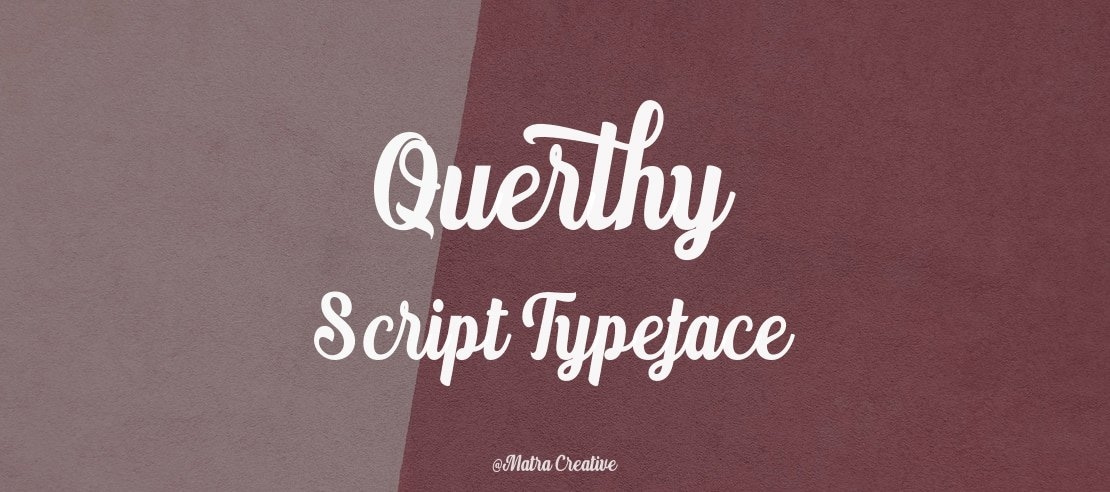 Querthy Script Font