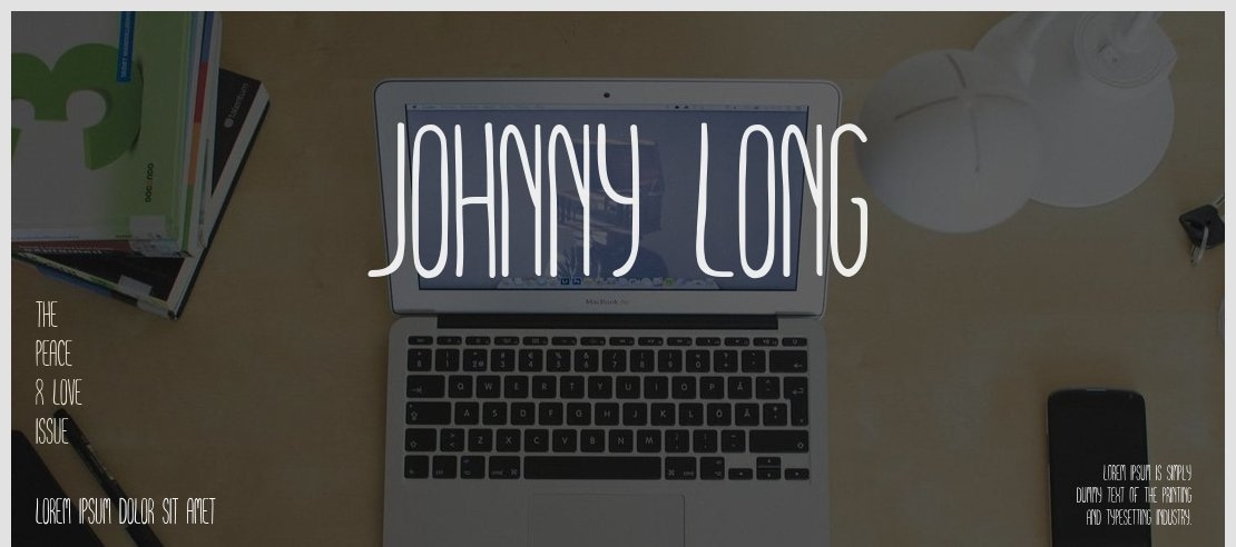 Johnny Long Font