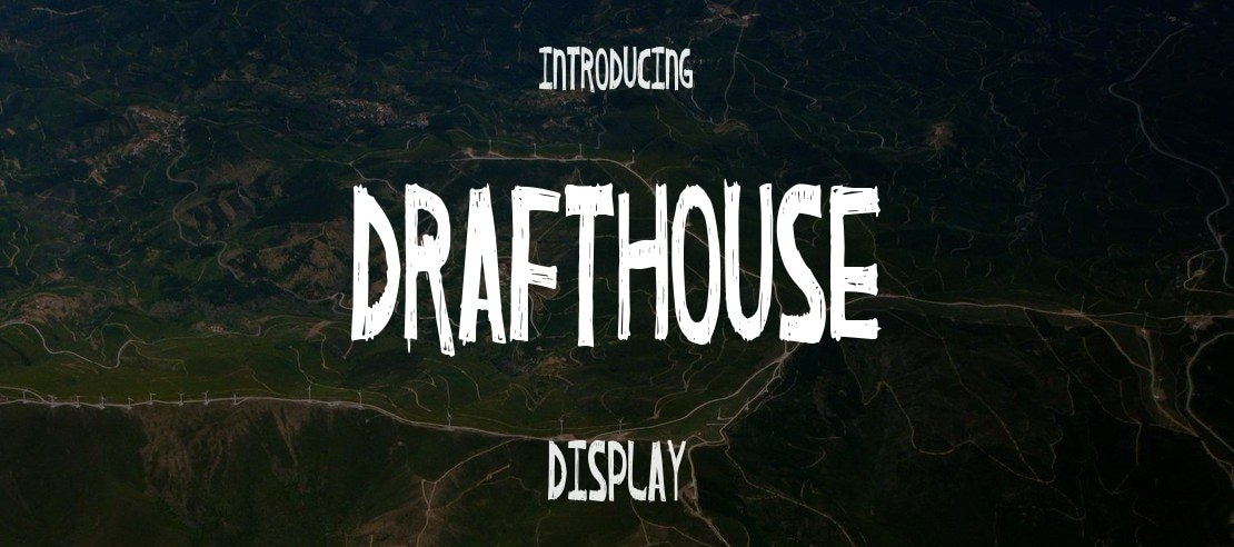 DraftHouse Font
