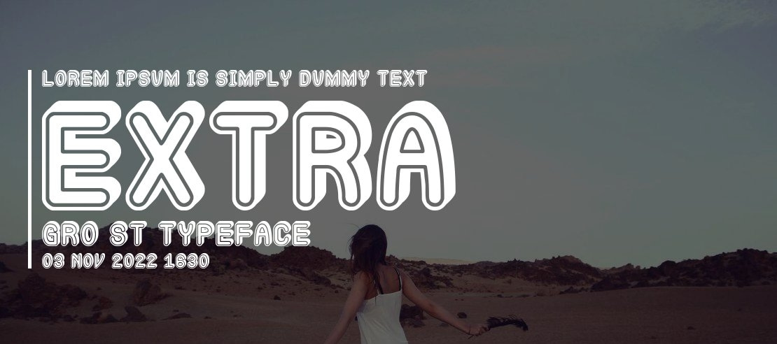 Extra Gro St Font