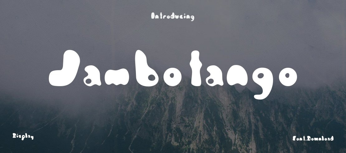 Jambotango Font