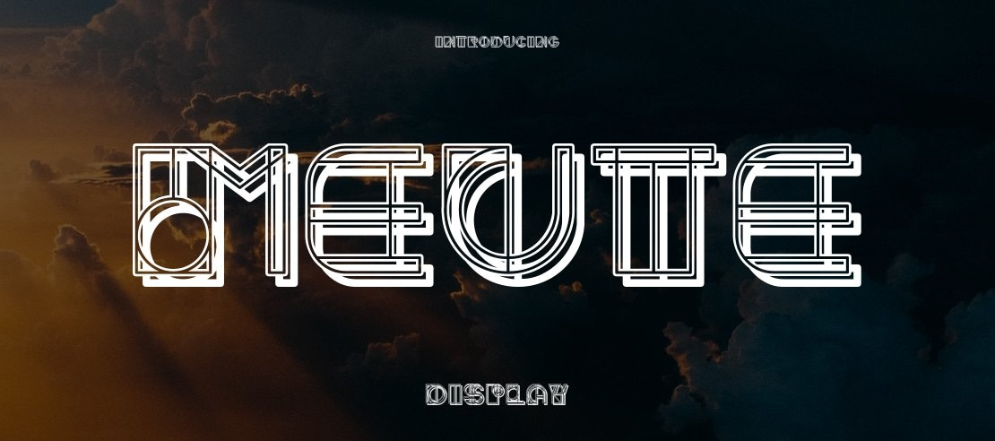 Meute Font