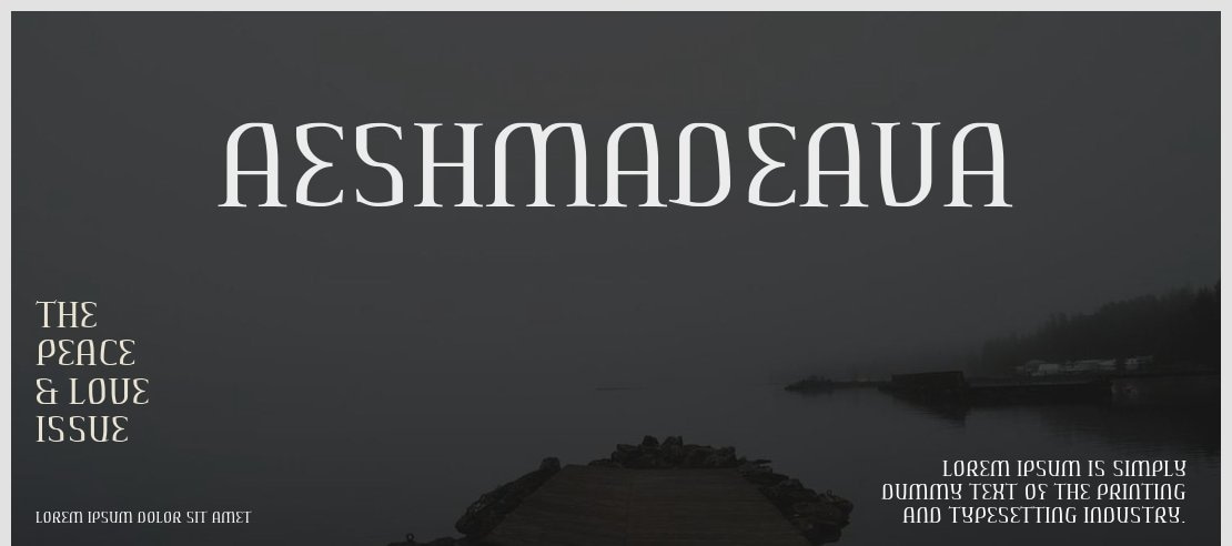 AeshmaDeava Font