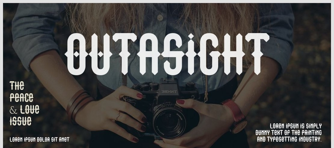 Outasight Font