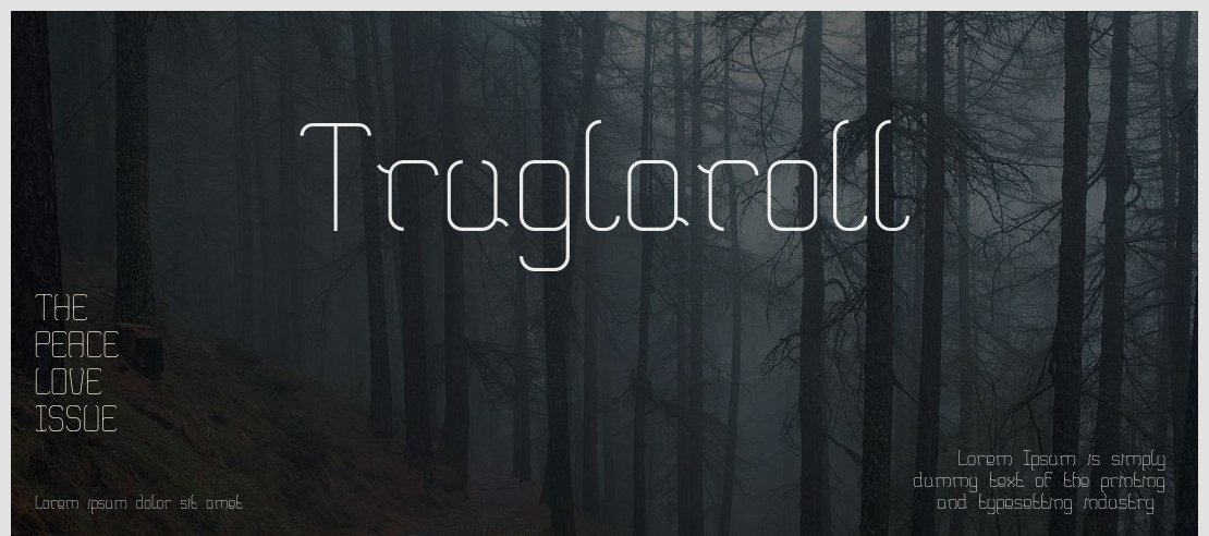 Truglaroll Font