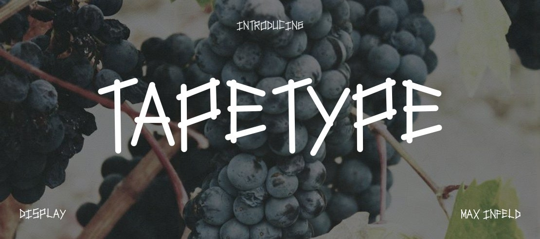 tapetype Font