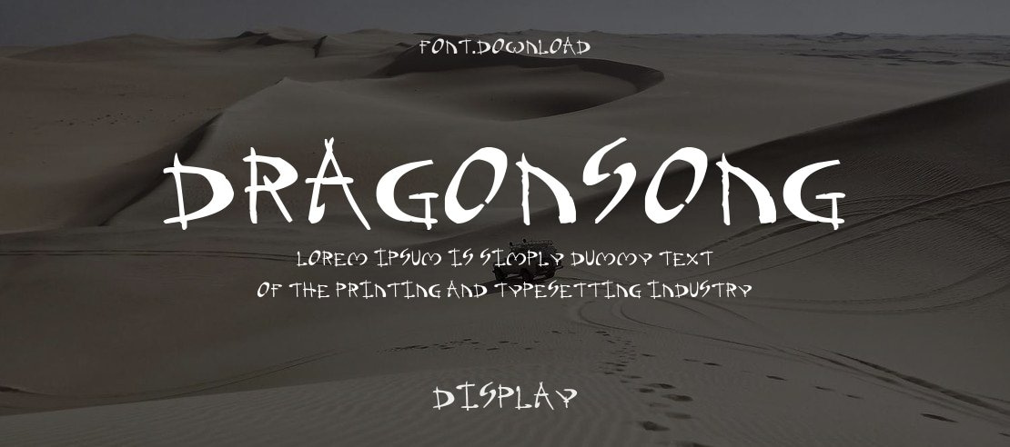 Dragonsong Font