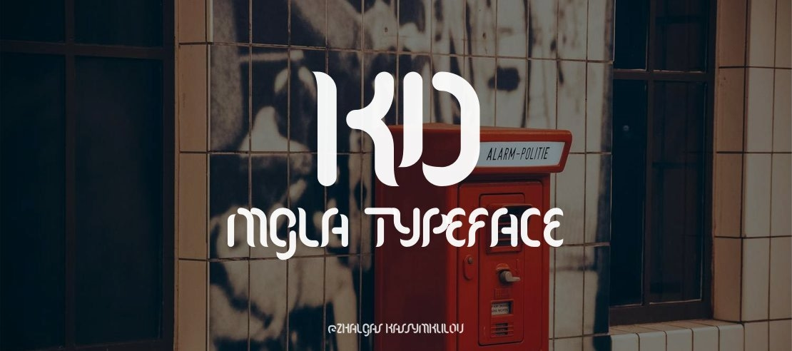 KD Mgla Font