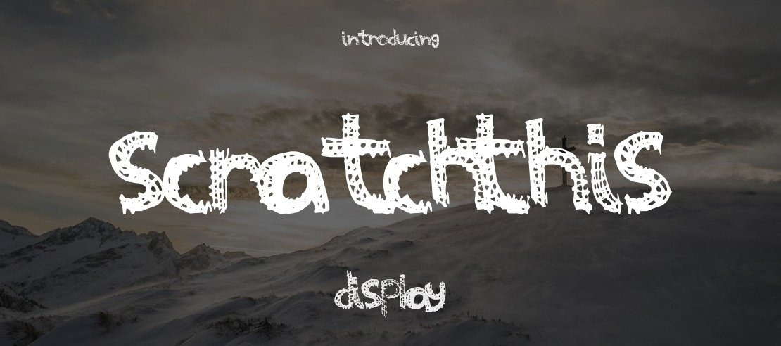 ScratchThis Font