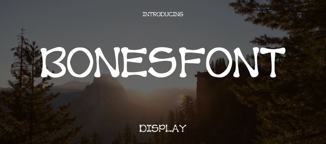 BonesFont Font