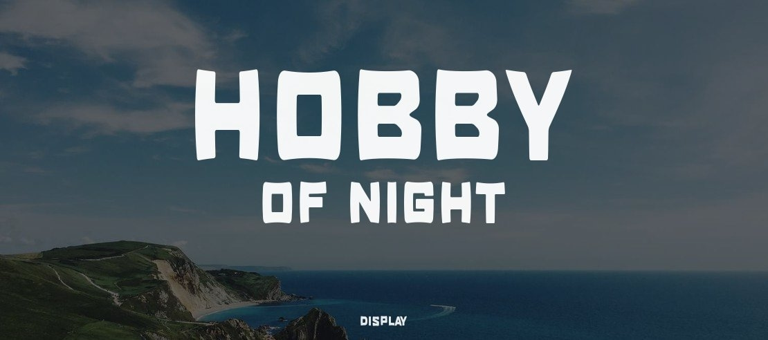 H0bby of night Font