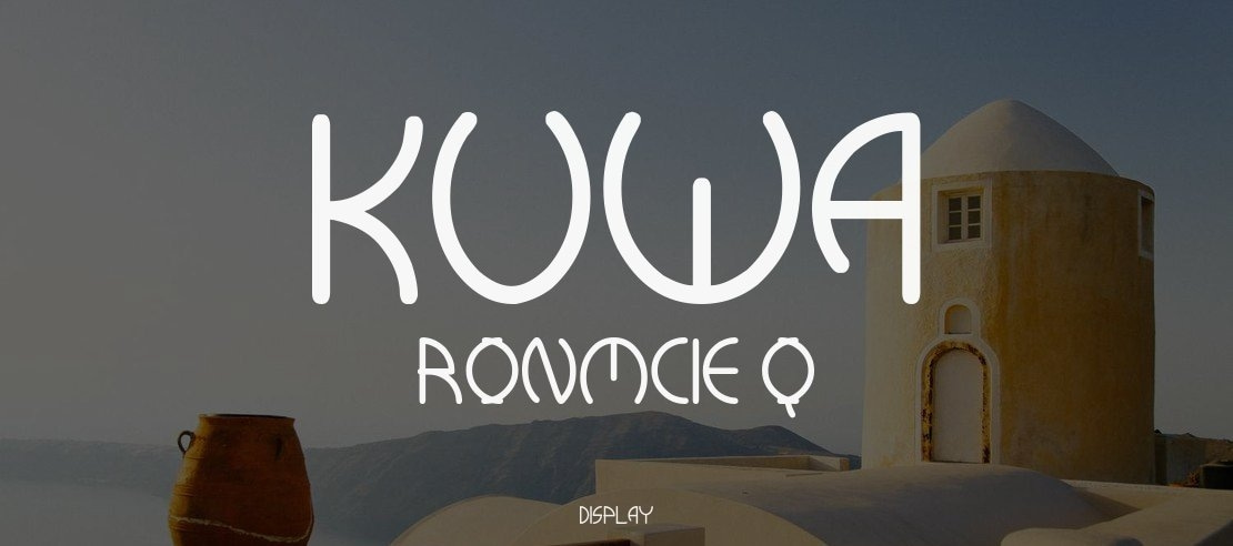 kuwa ronmcie q Font