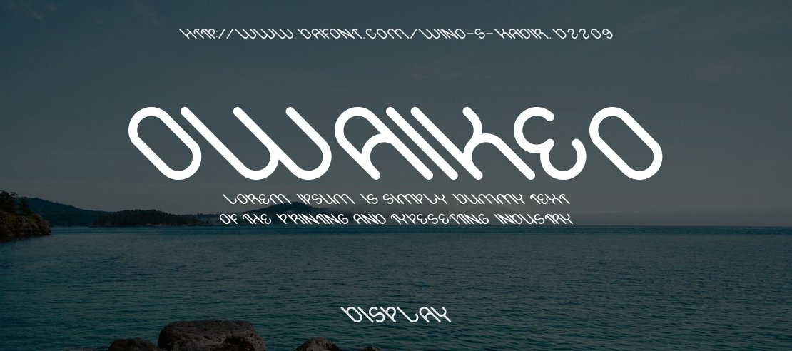 owaikeo Font Family