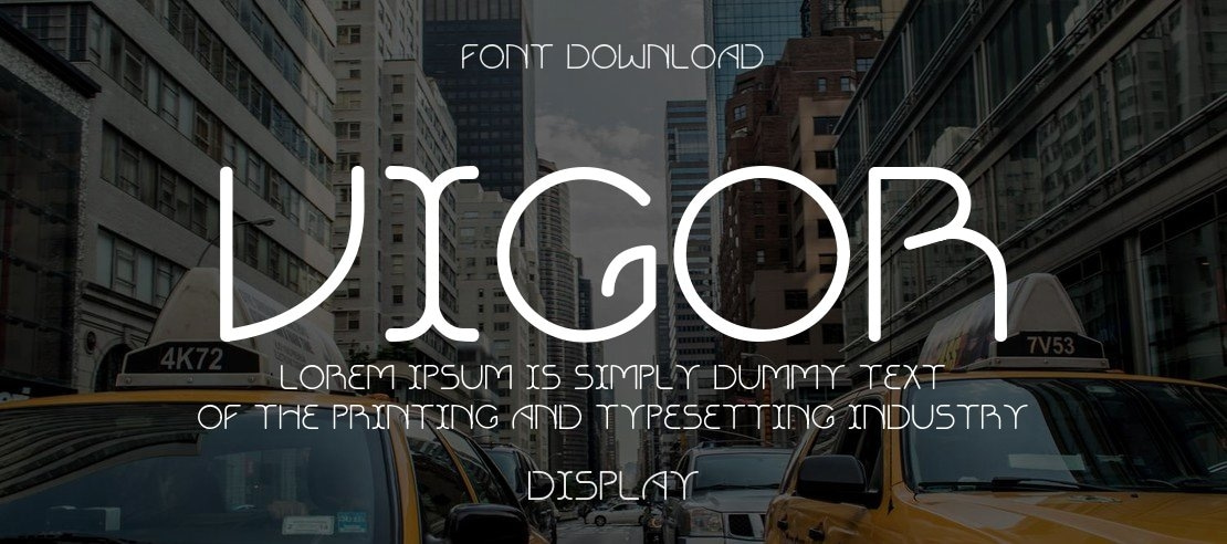 VIGOR Font