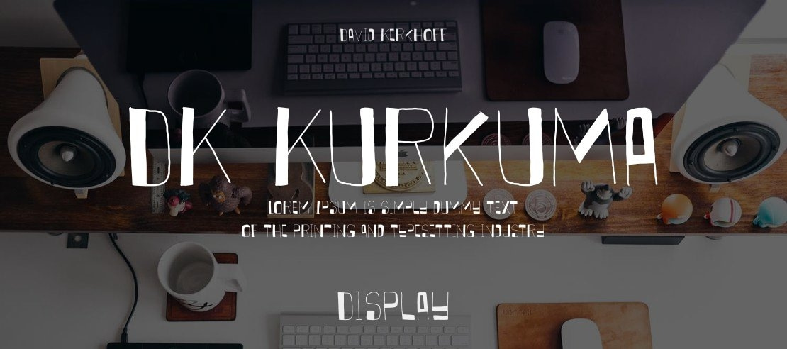 DK Kurkuma Font