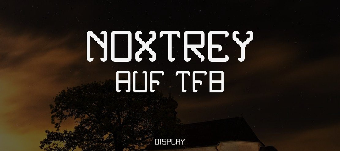 Noxtrey Auf tfb Font Family