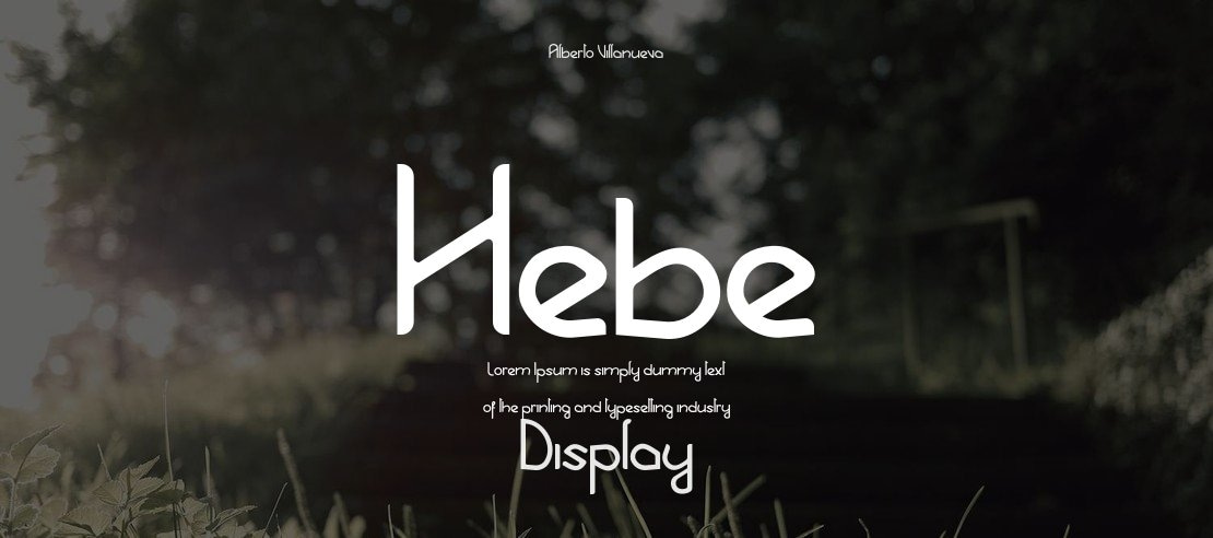 Hebe Font