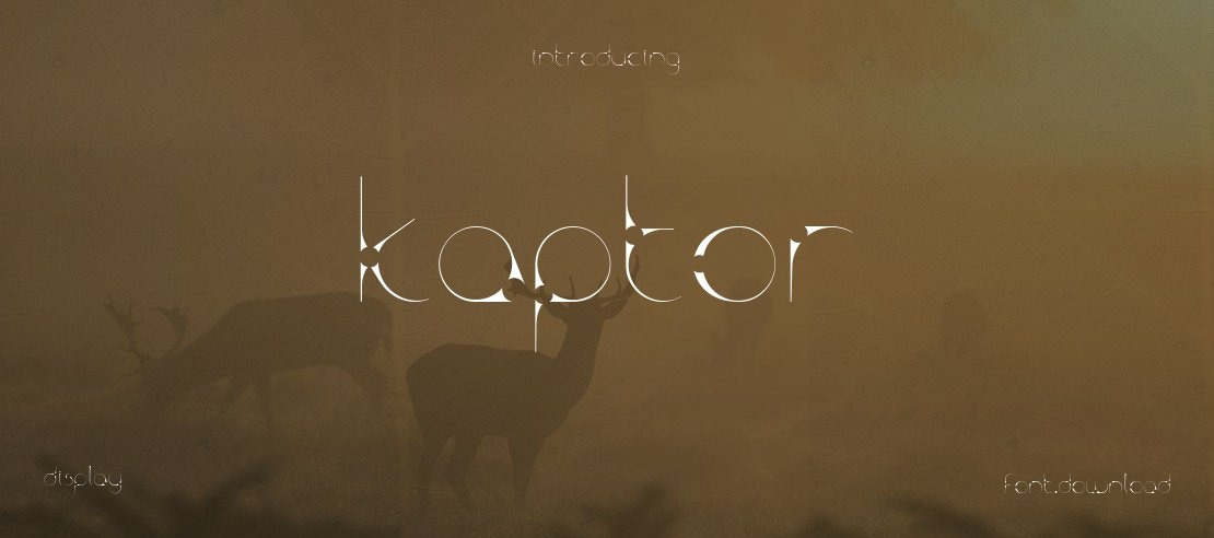 Kaptor Font