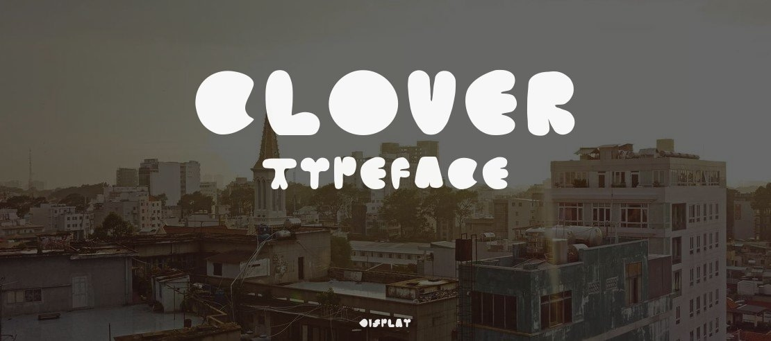 clover typeface Font