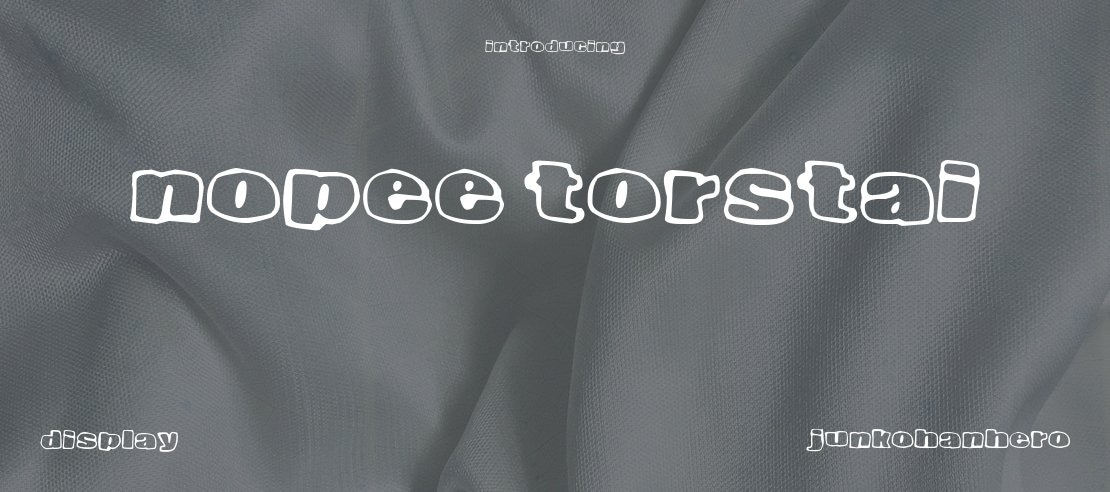 Nopee Torstai Font