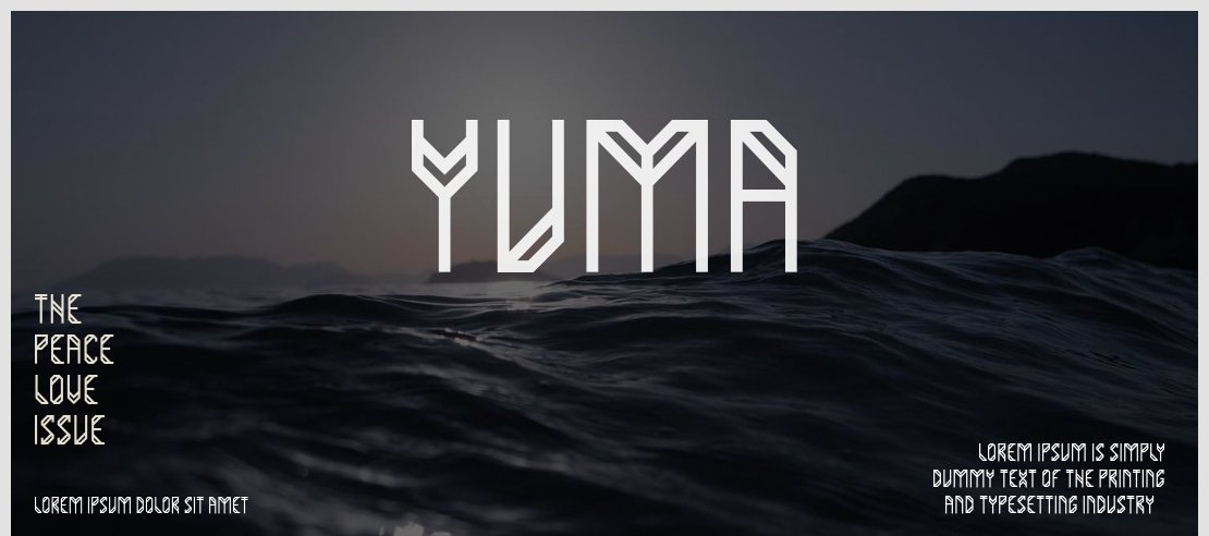 Yuma Font