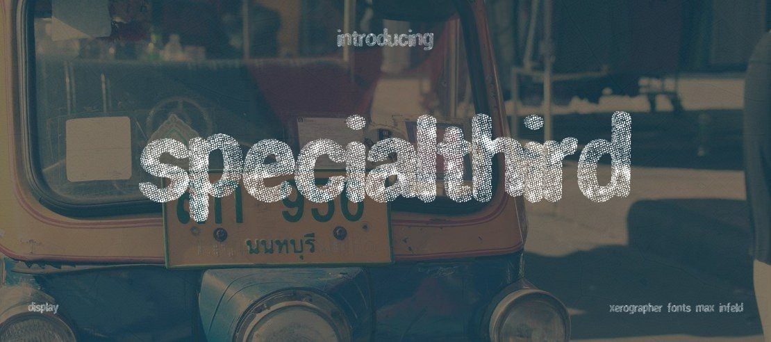 SpecialThird Font