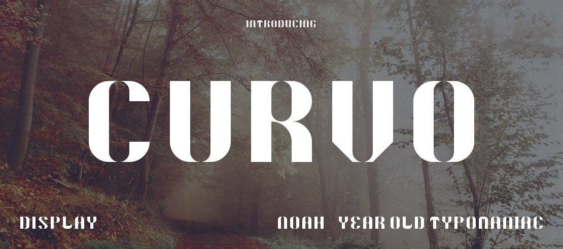 5Curvo Font