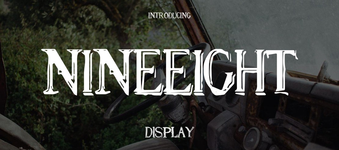 NineEight Font